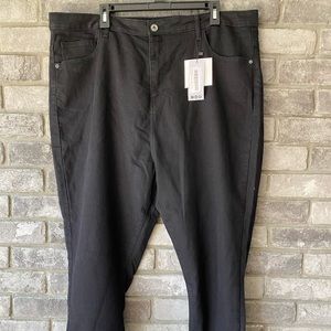 BooHoo Plus Size Black Jeans